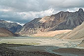 Ladakh mountain scenary stock photographs